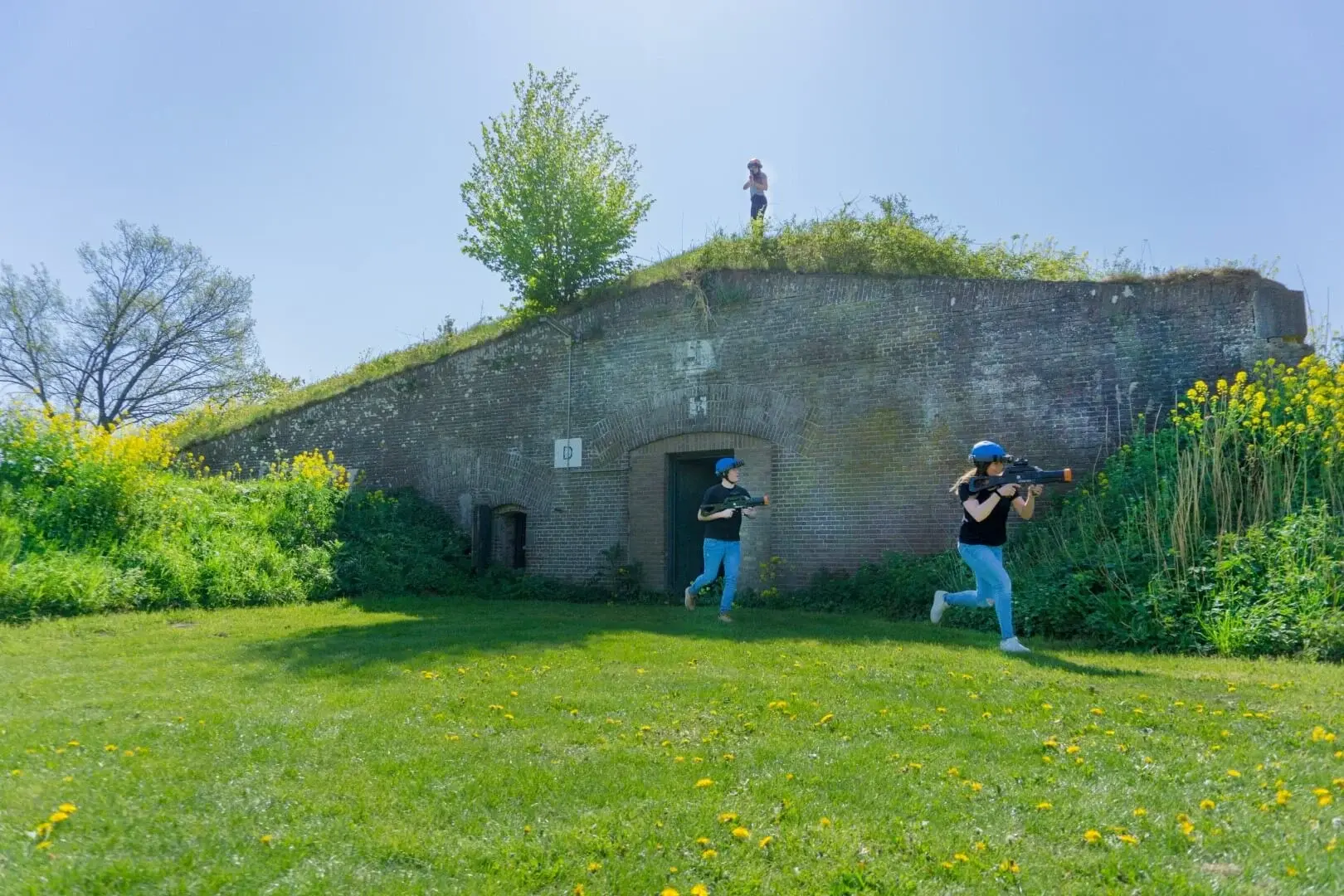 Lasergamen op eigen locatie